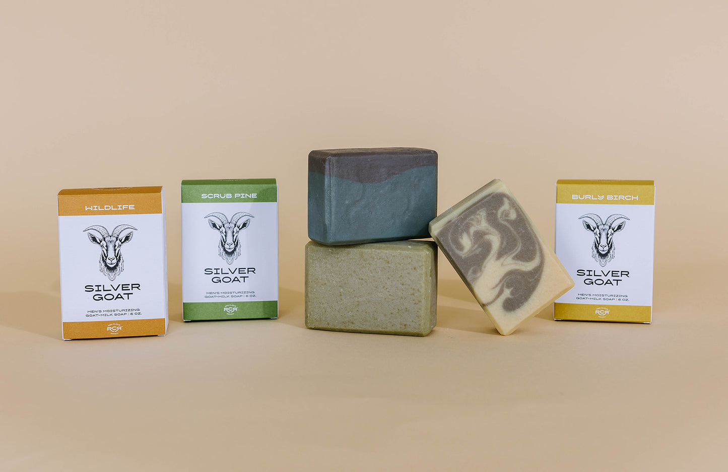 Silver Goat Soap - Mixed 3 Pack