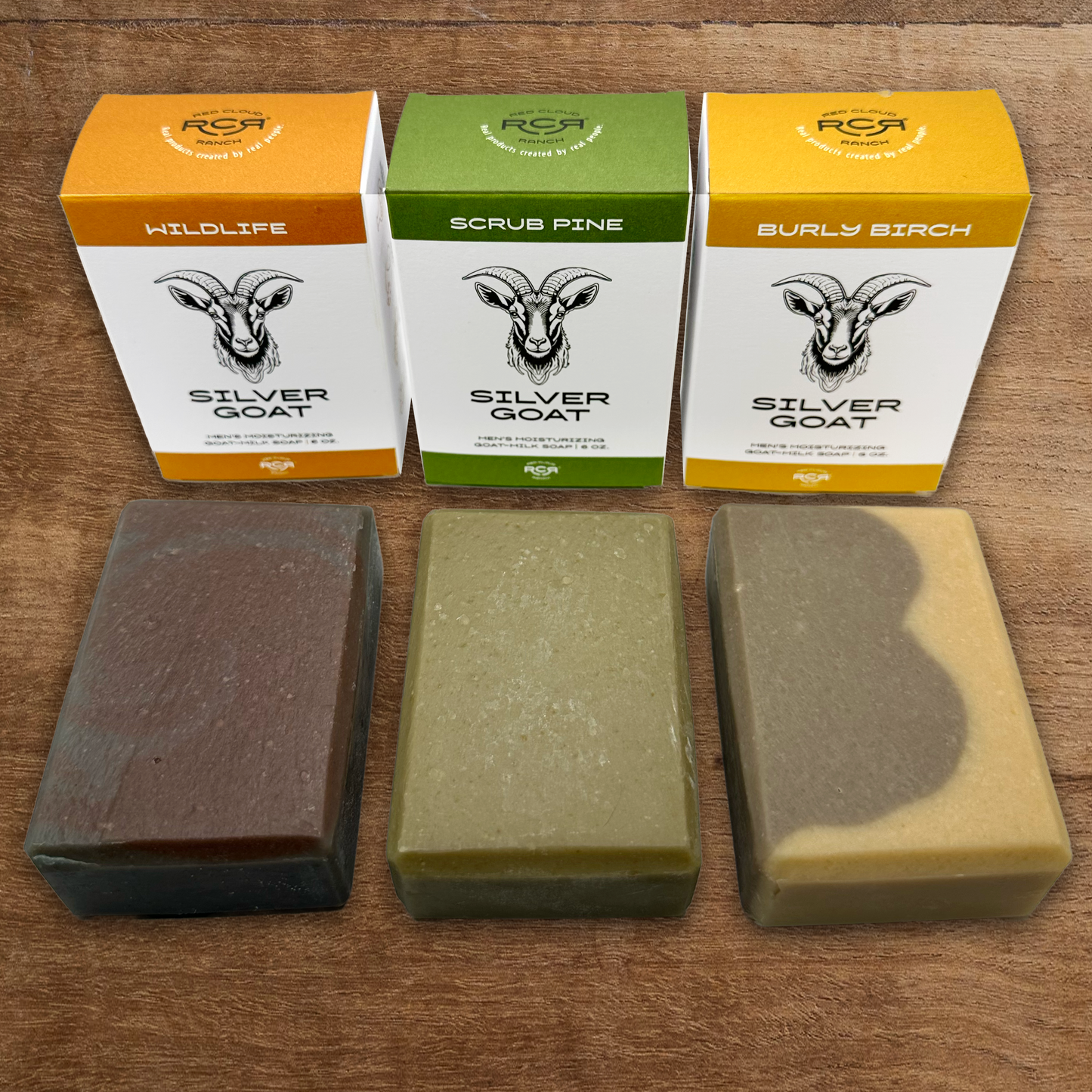 Silver Goat Soap 3 Pack