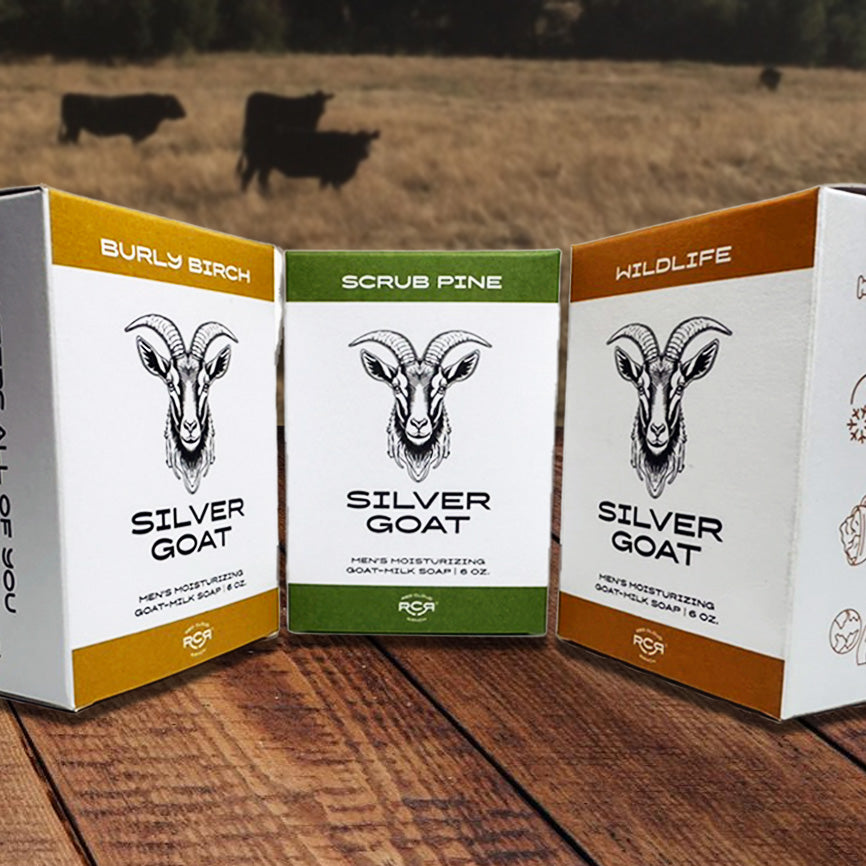 Silver Goat Soap - Mixed 3 Pack