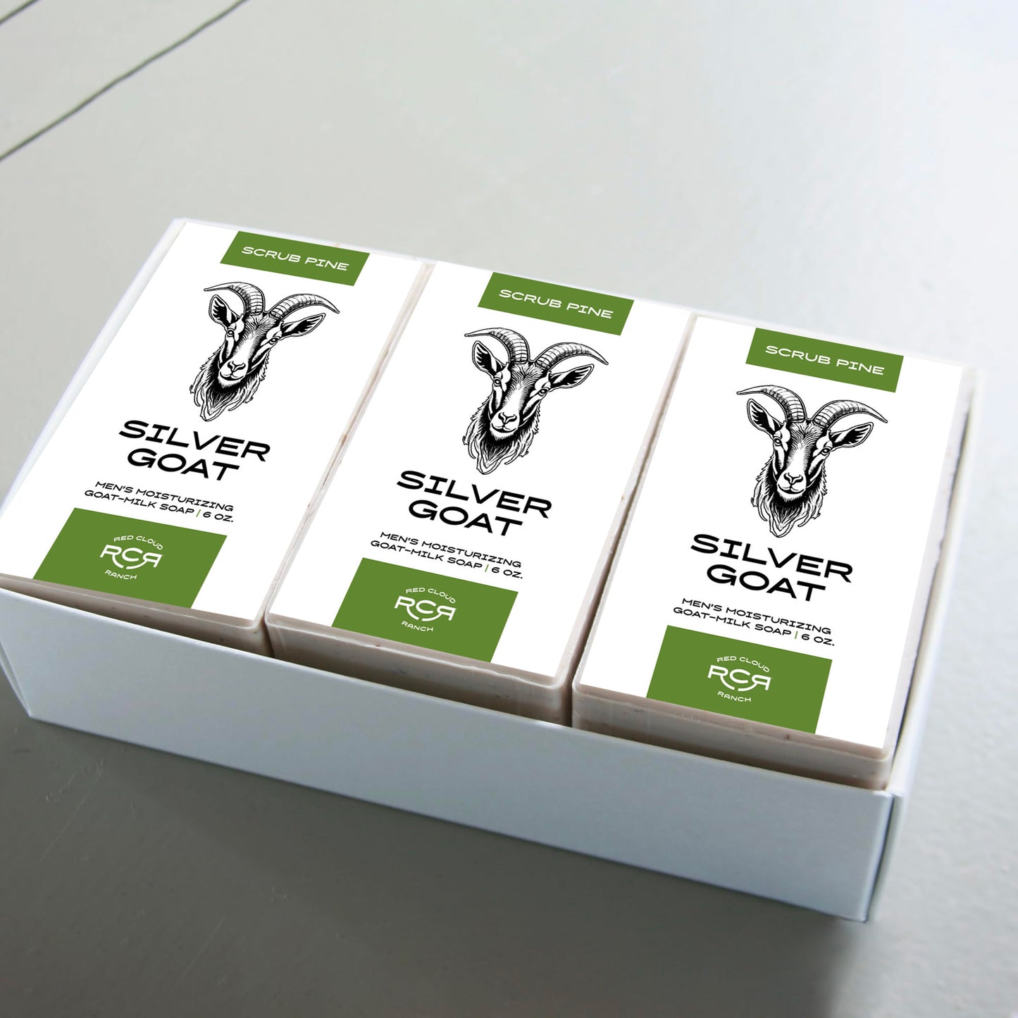 Silver Goat Soap 3 Pack
